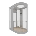 MRL Panoramic Elevator